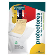 AZOR PROTECTOR DE HOJAS KINERA TAMAÑO OFICIO CAJA CON 50 PZAS -302.363