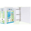 KYMA CARPETA HERRAJE "D" 5'' TAMAÑO CARTA COLOR BLANCO-CPKCBHD-500-BCA