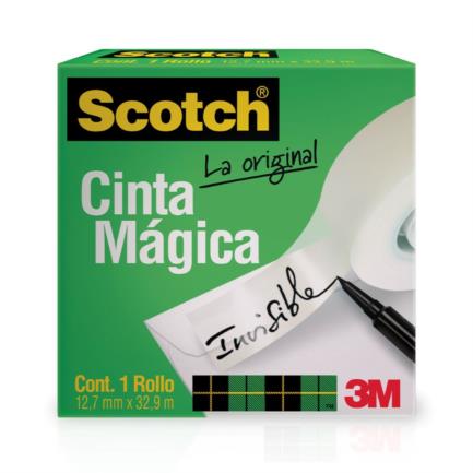 SCOTCH 3M CINTA MAGICA 810 12MM X 33M-MC900173832