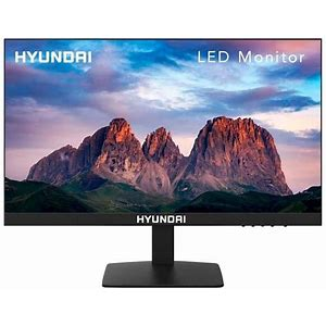 HYUNDAI MONITOR 24" HT24FOMBK01, COLOR NEGRO  VGA / HDMI
