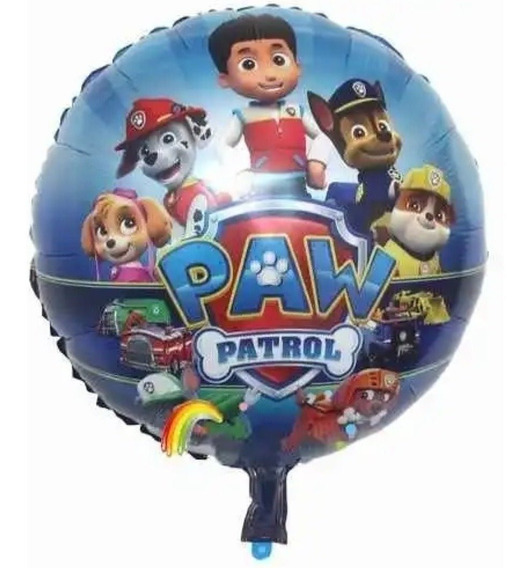 ADRILU GLOBO PAW PATROL SILUETA TAMAÑO EXTRA GRANDE-344951