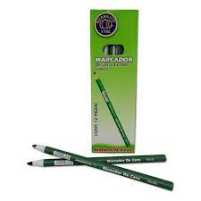 BARRILITO MARCADOR DE CERA VERDE-12MCV CAJA 12 PZA