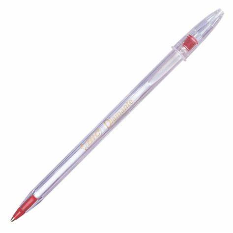 BIC BOLIGRAFO DIAMANTE ROJO MSD11CR PUNTO MEDIANO 1.00MM PUNTO MEDIANO-070330156685
