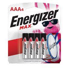 ENERGIZER PILA PIENEAKAAA4 MAX AAA BLISTER CON 4 PZAS