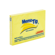 JANEL NOTAS ADHESIVAS MEMO TIP AMARILLO (2X3) CON 100 HOJAS-6560203704