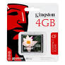 KINGSTON MEMORIA COMPACT FLASH 4GB CF/4GB-740617118711