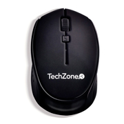 TECHZONE MOUSE TZ19MOU01-INA OPTICO INALAMBRICO COLOR NEGRO