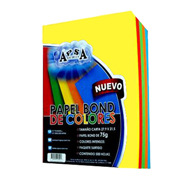 APSA HOJAS DE COLORES INTENSOS TAMAÑO CARTA PAQ. CON 500 HOJAS-PB020