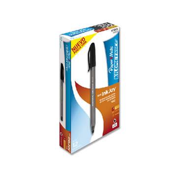 PAPER MATE BOLIGRAFO KILOMETRICO INK JOY PUNTO FINO 0.7MM COLOR NEGRO CAJA C/12 PIEZAS-1903810
