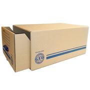 GEO CAJA DE ARCHIVO KRAFT CON REFUERZOS GAVETA DESLIZABLE MEDIDA EXTERIOR: 60 X 40 X 27 CM, MEDIDA INTERIOR: 60 X 40 X 27 CM-1000116