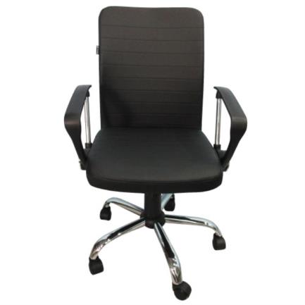 [NEX-SIL-NE650SG] NEXTEP SILLA SECRETARIAL DE ALTURA AJUSTABLE TELA GRIS BASE GIRATORIA