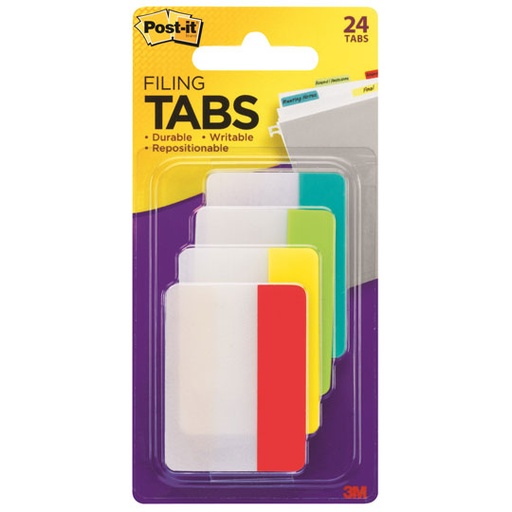 [3M-BAN-70005080851] 3M BANDERITAS ADHESIVAS POST-IT CON 4 COLORES-70005080851