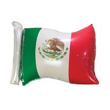 [ADR-GLO-089043] ADRILU GLOBO BANDERA DE MEXICO TAMAÑO CHICA-089043