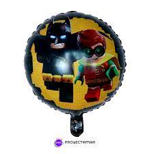 [ADR-GLO-358767] ADRILU GLOBO BATMAN LEGO TAMAÑO MEDIANO-358767