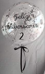 [ADR-GLO-166607] ADRILU GLOBO BURBUJA SENCILLA 22" ANIVERSARIO CLASICO-166607
