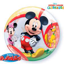 [ADR-GLO-410670] ADRILU GLOBO BURBUJA SENCILLA 22" MICKEY Y SUS AMIGOS-410670