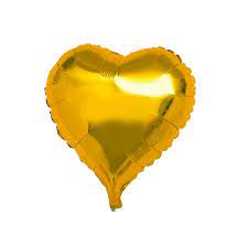 [ADR-GLO-342327] ADRILU GLOBO CORAZON DORADO TAMAÑO CHICO-342327