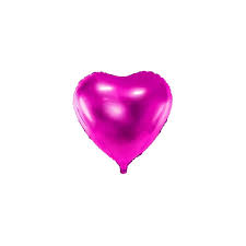 [ADR-GLO-CORFUC] ADRILU GLOBO CORAZON FUCSIA TAMAÑO EXTRA CHICO-CORFUC
