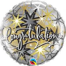 [ADR-GLO-442379] ADRILU GLOBO FELICITACION PLATEADO MEDIANO-442379