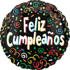 [ADR-GLO-696067] ADRILU GLOBO FELIZ CUMPLEAÑOS NEGRO TAMAÑO GRANDE-696067