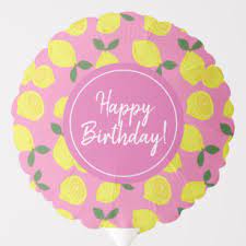 [ADR-GLO-480739] ADRILU GLOBO FELIZ DIA SPK ROSA CON AMARILLO MEDIANO-480739