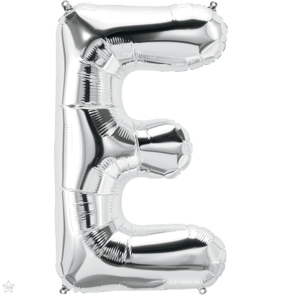 [ADR-GLO-361397] ADRILU GLOBO LETRA "E" PLATA 14" 35 CM-361397