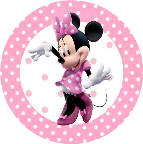[ADR-GLO-306478] ADRILU GLOBO MINNIE MOUSE ROSA CON MOTAS BLANCAS TAMAÑO MEDIANO-306478