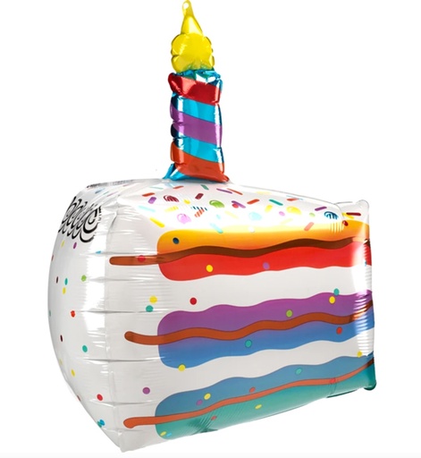 [ADR-GLO-493734] ADRILU GLOBO SILUETA REBANA DE PASTEL TAMAÑO EXTRA GRANDE-493734