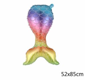 [ADR-GLO-384728] ADRILU GLOBO SILUETA SIRENA COLORES TAMAÑO EXTRA GRANDE-384728
