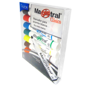 [AZO-MAR-301.83478] AZOR MARCADOR MAGISTRAL PARA PIZARRON BLISTER CON 8 COLORES-301.83478