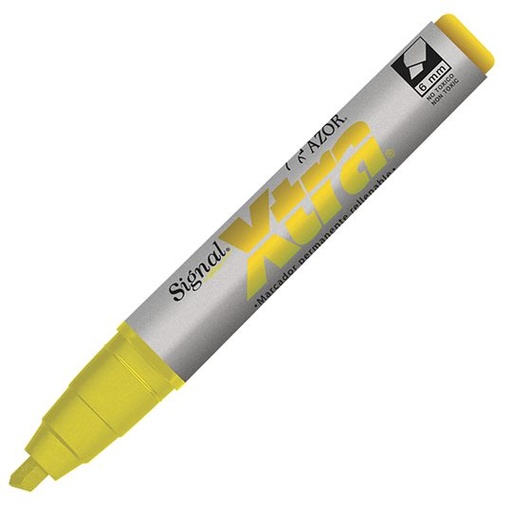 [AZO-MAR-301.40005] AZOR MARCADOR PERMANENTE SIGNAL XTRA COLOR AMARILLO-301.40005
