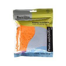 [BAR-FMM-8646FMNZ] BARRILITO FOAMY MOLDEABLE 50G NARANJA ZEMPAQUE A-8646FMNZ