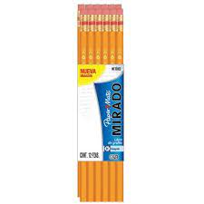 [BER-LAP-1770968] BEROL LAPIZ AMARILLO MIRADO HEXAGONAL HB No 2.5 MINA REFORZADA FAJA C/12 PIEZAS - 681212