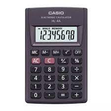 [CAS-CAL-HL4A] CASIO CALCULADORA HL4 BASICA 8 DIGITOS-49711850179627