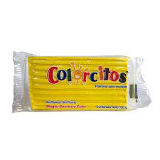 [COL-PLA-030AMA] COLORCITOS PLASTILINA EN BARRA 030 180G AMARILLO-030AMA