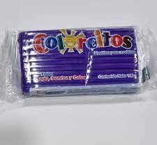 [COL-PLA-160VIOLE] COLORCITOS PLASTILINA EN BARRA 060 180G VIOLETA-160VIOLE