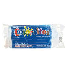 [COL-PLA-070AZB] COLORCITOS PLASTILINA EN BARRA 070 180G AZUL BRILLANTE-070AZB