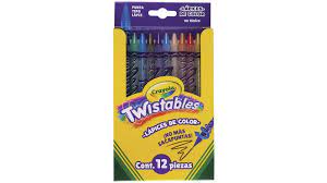 [CRA-COL-687408] CRAYOLA COLORES LAPICES DE COLOR TWISTABLES CAJA CON 12 PZAS.-68-7408-7501058274083