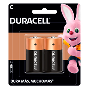 [DUR-PIL-300099] DURACELL PILA 330009 ALCALINA TIPO C2 1.5V PAQ. CON 2 PZAS