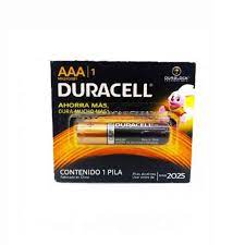 [DUR-PIL-342848] DURACELL PILA 334284 ALCALINA AAA BLISTER CON 1 PZA