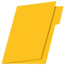 [FTC-FOL-FF-0462] FORTEC FOLDER TAMAÑO CARTA AMARILLO INTENSO PAQ. CON 25 PZAS-FF-0462