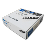 [GBC-ARI-M500138] GBC ARILLO DE METAL TWIN LOOP 3/8" COLOR NEGRO CAJA CON 100 PZAS-M500138