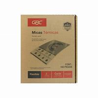 [GBC-MIC-M130249] GBC MICA TERMICA HEATSEAL 3 MILESIMAS TAMAÑO CARTA PAQ. CON 100 PZAS-M130249