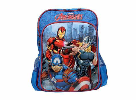 [GIN-BPK-AV18LBP017] PROMOCION GINGA MOCHILA AV18LBP017 AVENGERS CON PERSONAJES-7501950024816