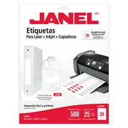 [JAN-ETI-1085261101] JANEL ETIQUETA BLANCA MODELO J-5261 25 X 102MM CON 500-1085261101