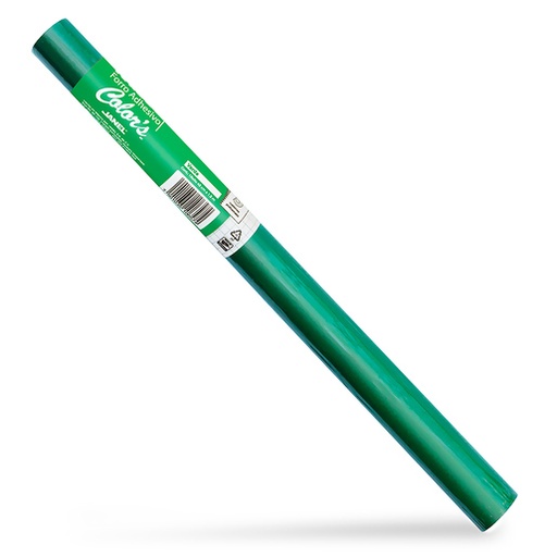 [JAN-FOR-1054515113] JANEL FORRO ADHESIVO KRYSTAL COLOR'S 45CM X 1.5M VERDE BANDERA-1054515113