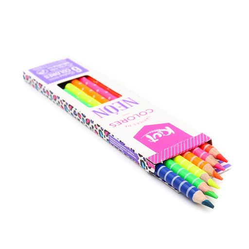 [KIU-COL-360938] KIUT NORMA LAPICES DE COLOR NEON 6-360938