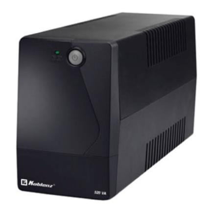 [KOB-NOB-5216USB] KOBLENZ NO BREAK 5216 R 00-4241-00-6 USB/R 520VA 240 WATSS 6 CONTACTOS COLOR NEGRO