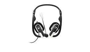 [LOG-AUD-H555] LOGITECH AUDIFONO H555 981-000302 PARA LAPTOP / CONEXION USB / COLOR NEGRO-PLATA