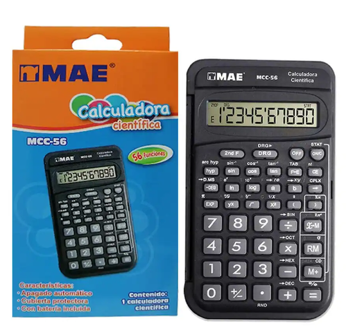 [MAE-CAL-MCC56] MAE CALCULADORA CIENTIFICA DE 56 FUNCIONES-166604
